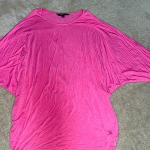 EUC Adorable pink super soft batwing Ralph Lauren cold shoulder, super soft